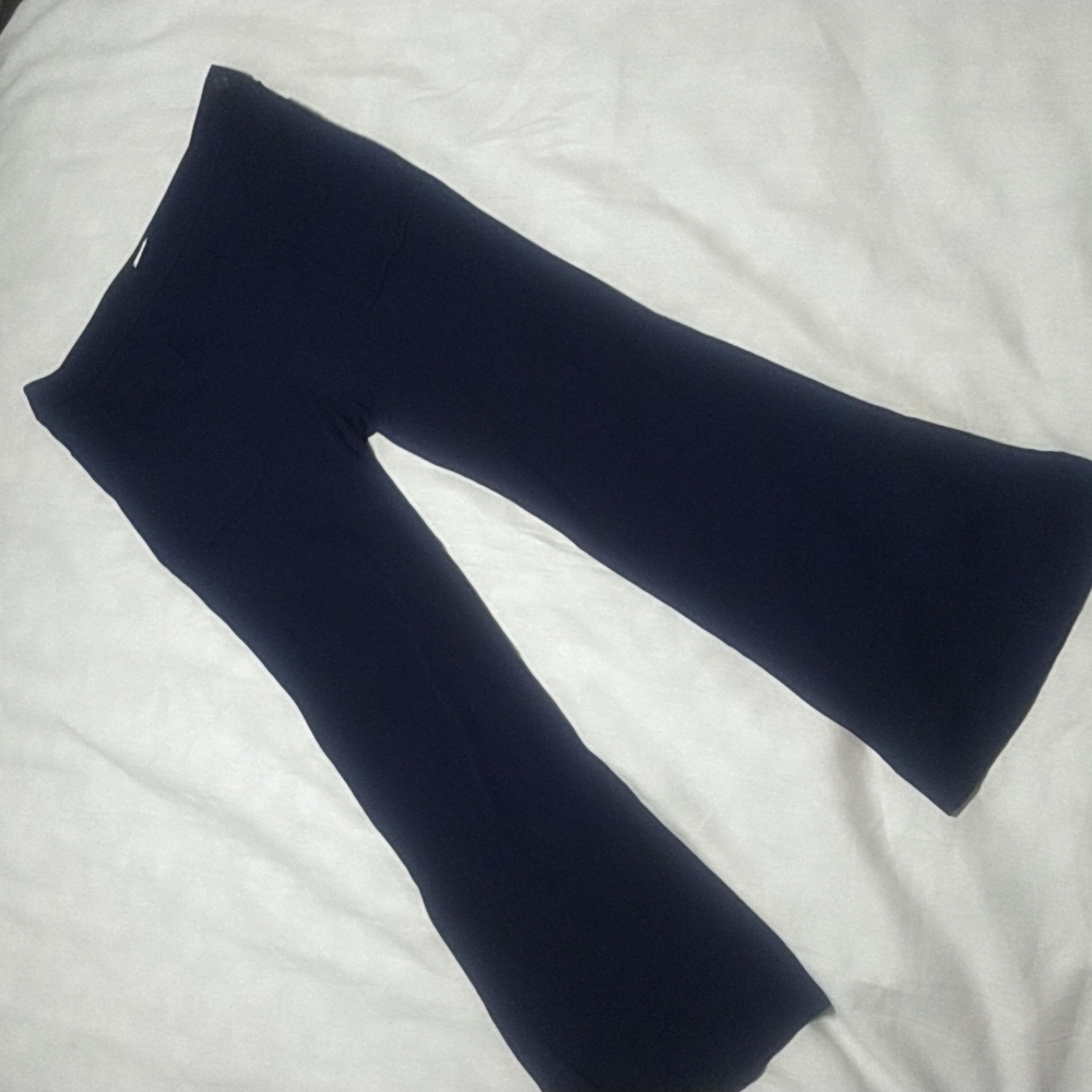 Hermes navy palazzo pants